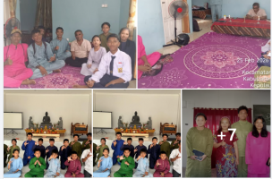 Selama kegiatan pesantren kilat ramadhan, siswa non muslim SMAN 1 Lingga mengikuti kegiatan di rumah ibadah masing-masing