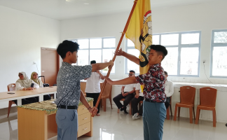 Pelantikan Pengurus OSIS SMAN 1 Lingga Periode 2025/2026